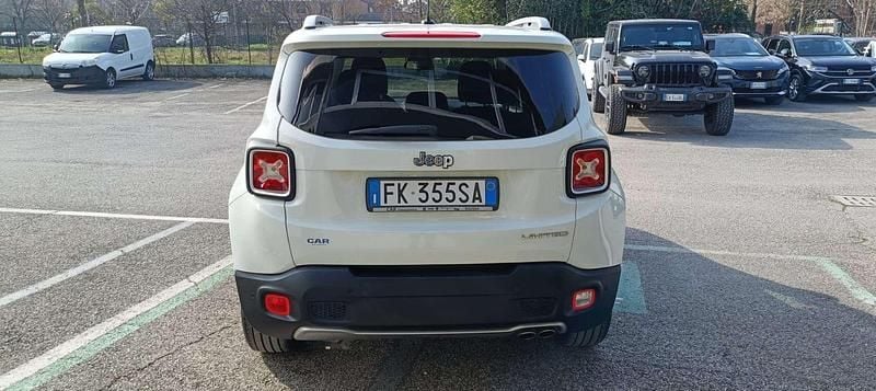Usata Jeep Renegade Limited 120 CV (88 kW) 2017 Bianco SUV