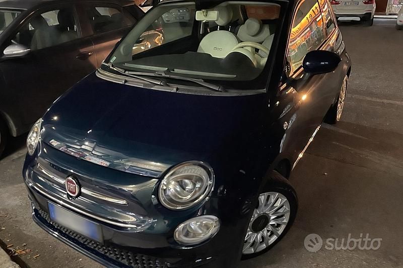 Usata Fiat 500 2018 Blu Utilitaria