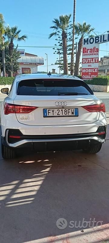 Usata Audi Q3 S-line plus 150 CV (110 kW) 2020 Bianco SUV