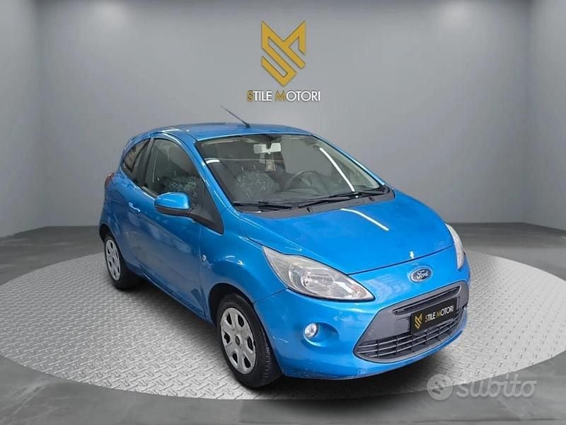 Usata Ford Ka 69 CV (50 kW) 2010 Blu Utilitaria