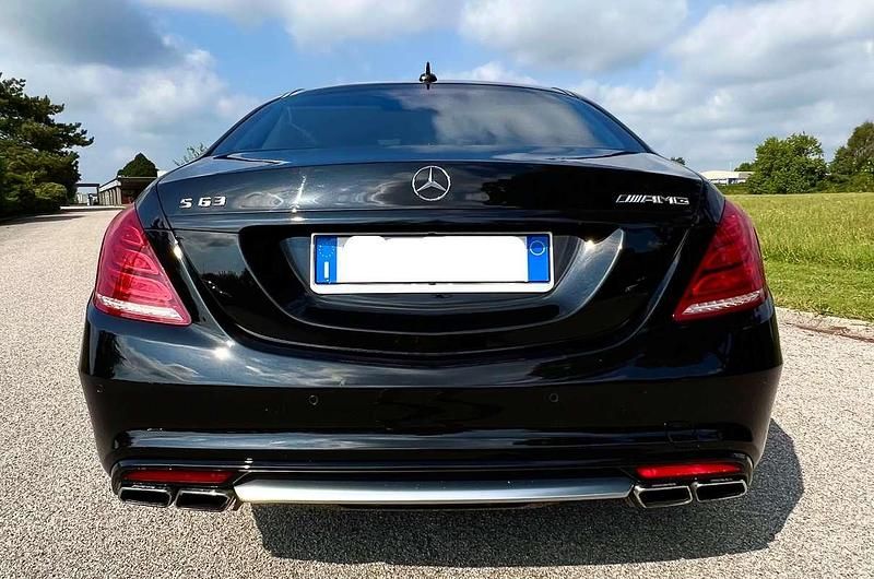 Usata Mercedes S63 AMG AMG 585 CV (430 kW) 2014 Nero Berlina