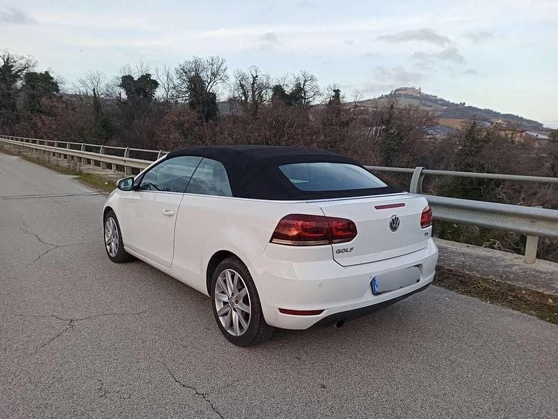 Usata VW Golf 110 CV (80 kW) 2011 Cabrio