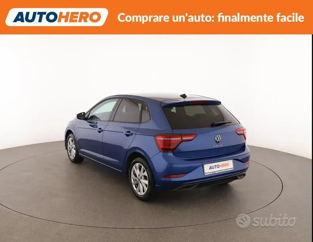 Usata VW Polo Style 95 CV (69 kW) 2022 Bluazzurro Utilitaria