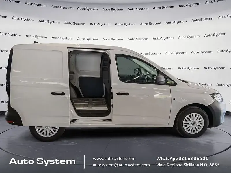 Usata VW Caddy Business 102 CV (75 kW) 2023 Bianco Monovolume