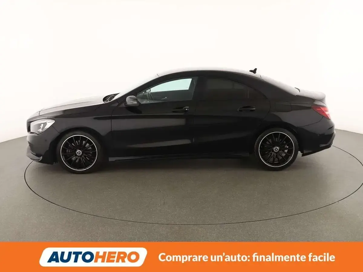 Usata Mercedes CLA220 AMG line 177 CV (130 kW) 2018 Nero Coupé