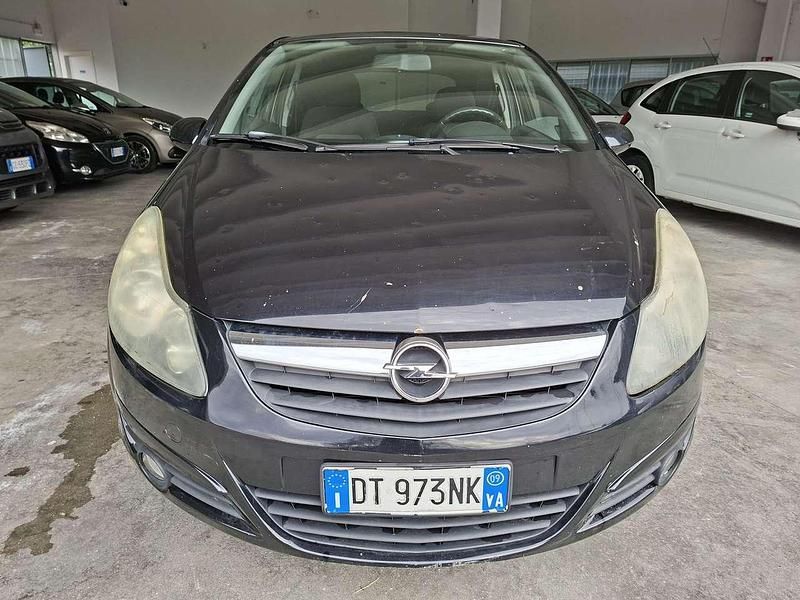 Usata Opel Corsa Sport 90 CV (66 kW) 2009 Nero Utilitaria