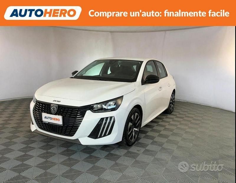 Usata Peugeot 208 75 CV (55 kW) 2024 Bianco Utilitaria