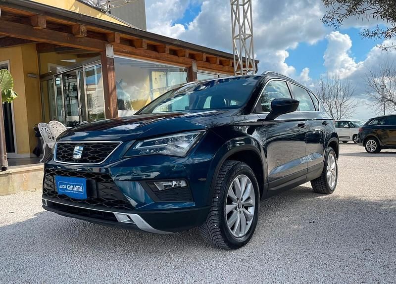 Usata Seat Ateca XCELLENCE 150 CV (110 kW) 2017 Blu SUV