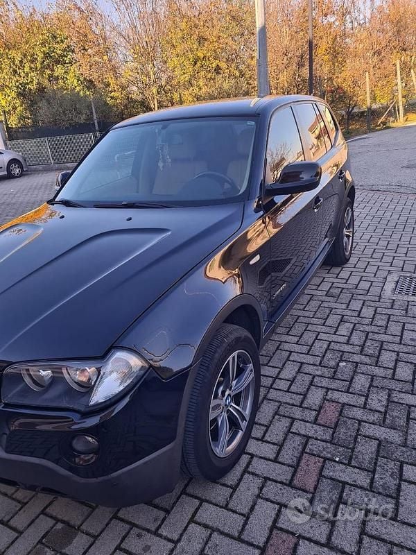 Usata BMW X3 177 CV (130 kW) 2010 Nero SUV