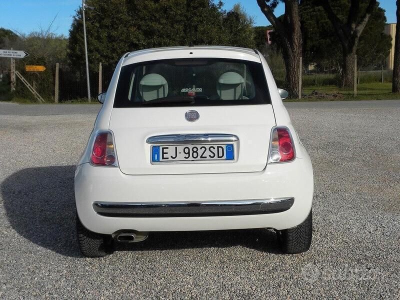 Usata Fiat 500 Sport 69 CV (50 kW) 2011 Bianco Utilitaria