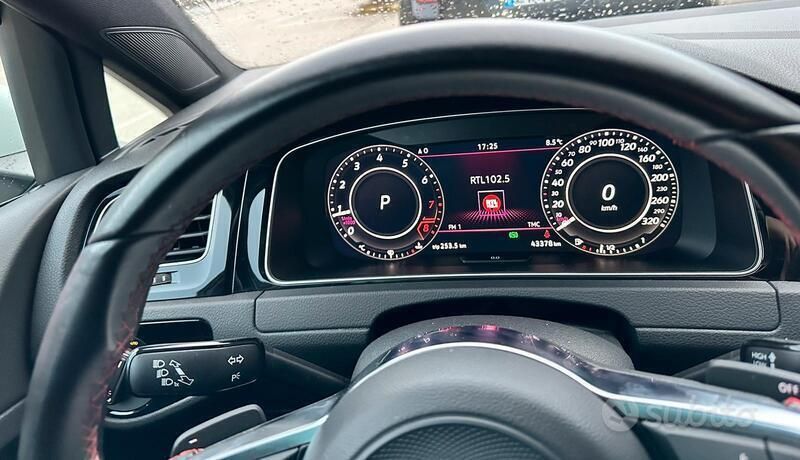 Usata VW Golf VII GTI 245 CV (180 kW) 2019 Bianco Berlina