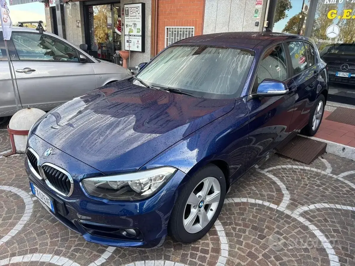 Usata BMW 116 Efficient Dynamics 116 CV (85 kW) 2016 Blu Utilitaria