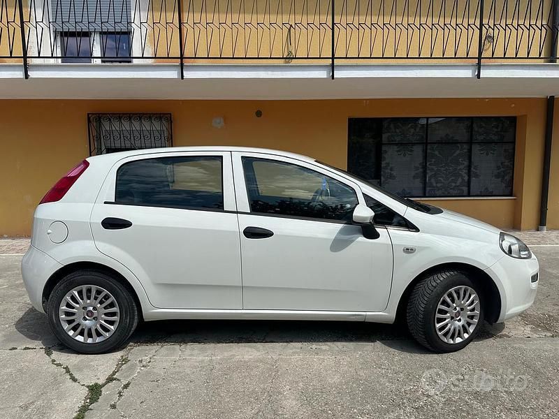 Usata Fiat Punto Young 69 CV (50 kW) 2016 Bianco Utilitaria