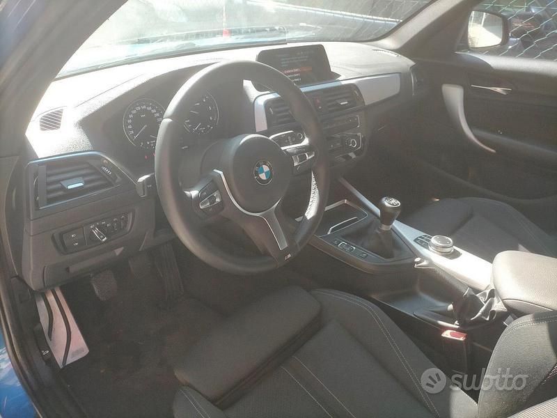 Usata BMW 116 M Sport 116 CV (85 kW) 2019 Blu Utilitaria