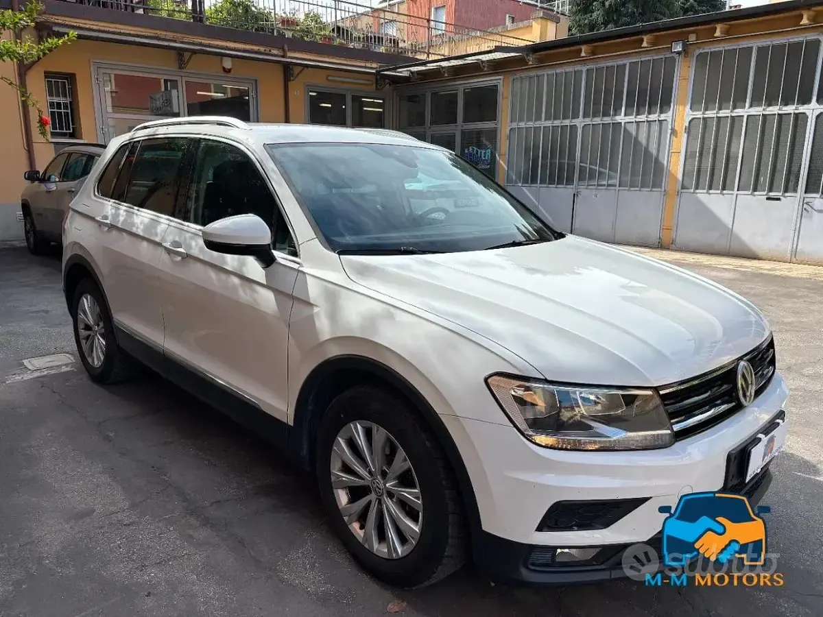 Usata VW Tiguan Business 116 CV (85 kW) 2018 Bianco SUV