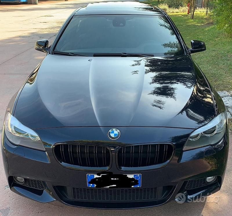 Usata BMW 525 M Sport 218 CV (160 kW) 2012 Blu Berlina