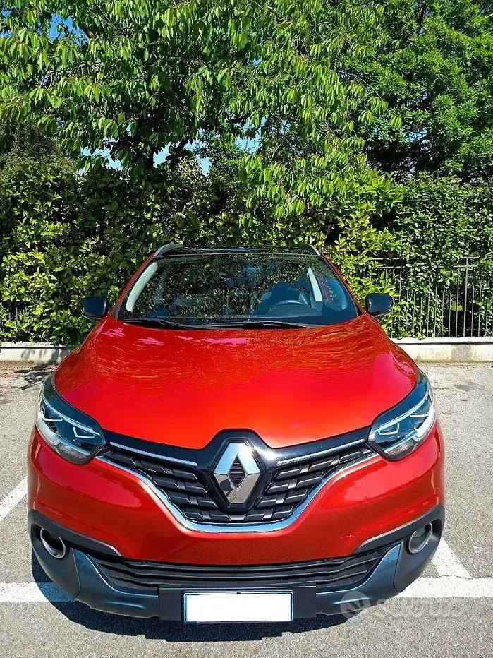 Usata Renault Kadjar 110 CV (80 kW) 2015 Rosso SUV