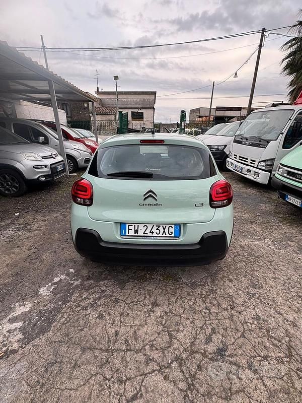 Usata Citroën C3 PureTech 82 CV (60 kW) 2019 Verde Utilitaria