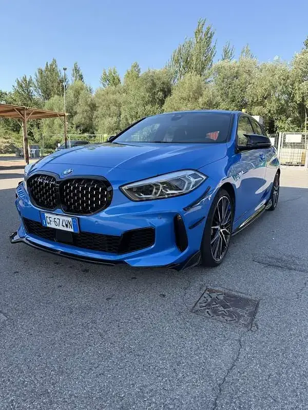 Usata BMW M135 306 CV (225 kW) 2021 Blu Utilitaria