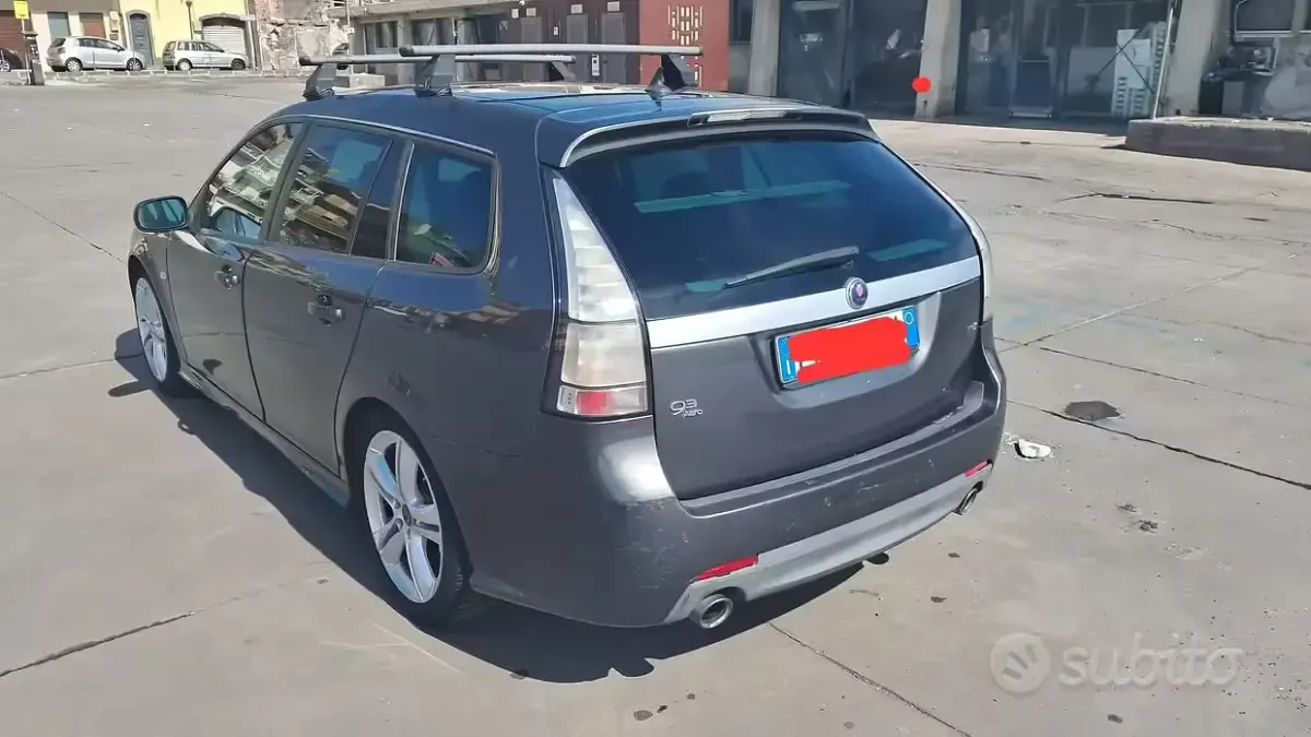 Usata Saab 9-3 Aero 180 CV (132 kW) 2011 Grigio Station wagon