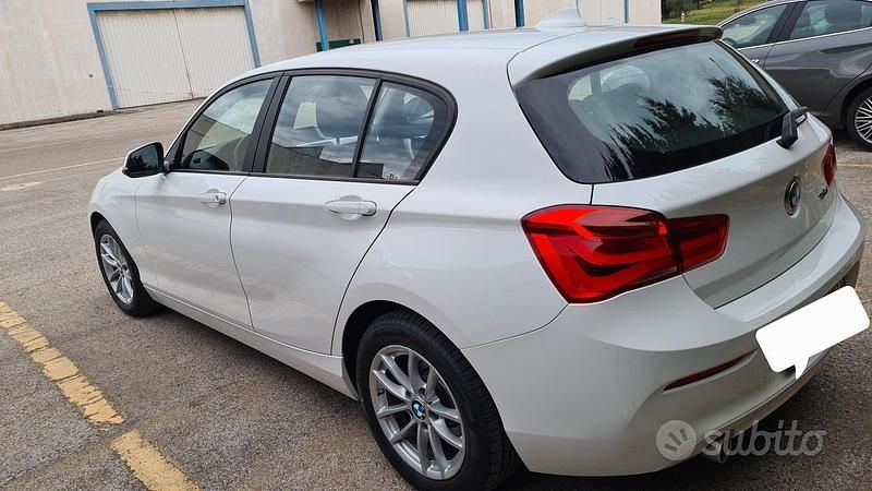 Usata BMW 116 2018 Bianco Utilitaria