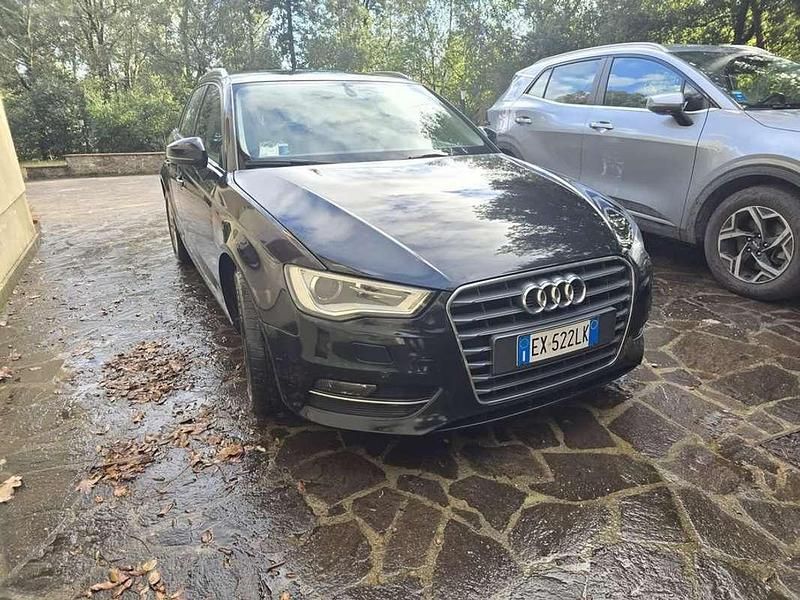 Usata Audi A3 Ambition 105 CV (77 kW) 2013 Nero Berlina