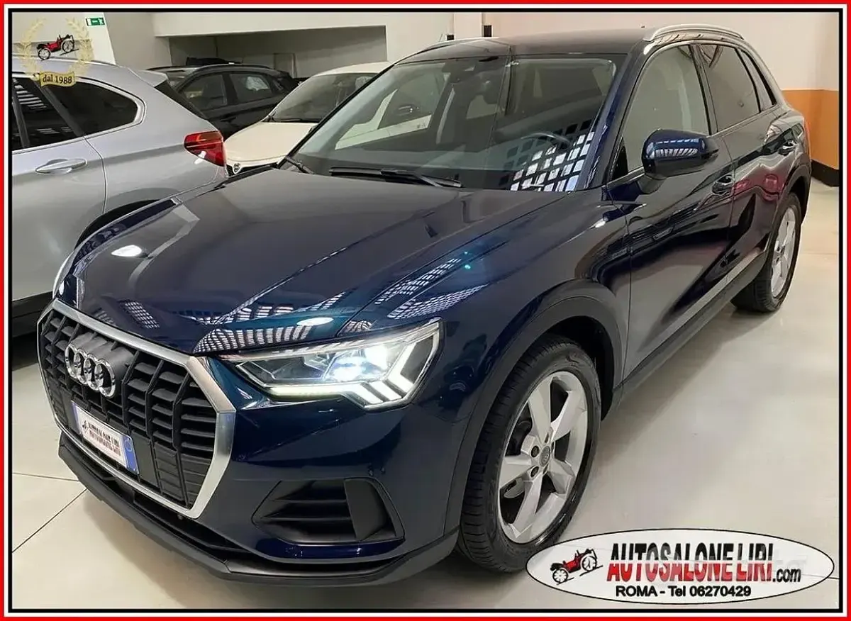Usata Audi Q3 Business 150 CV (110 kW) 2019 Bluazzurro SUV