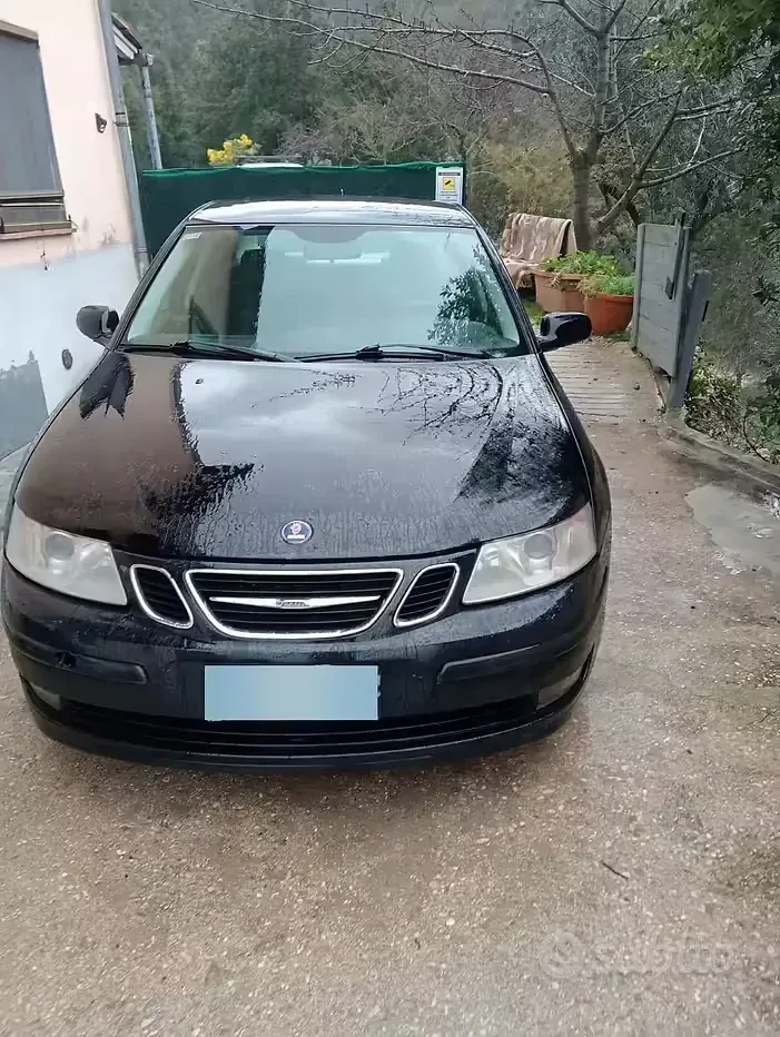 Usata Saab 9-3 125 CV (91 kW) 2004 Nero Berlina