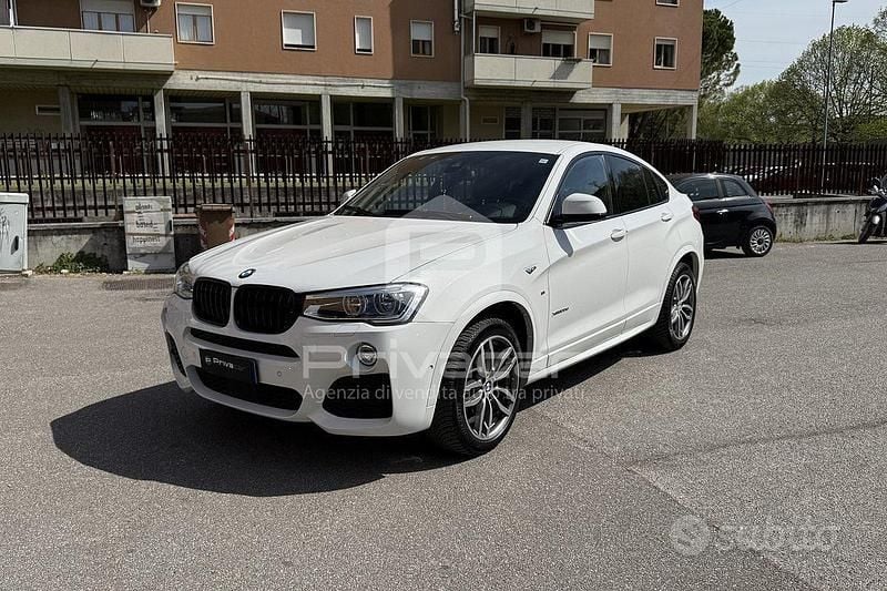 Usata BMW X4 M Sport 190 CV (139 kW) 2016 Bianco SUV