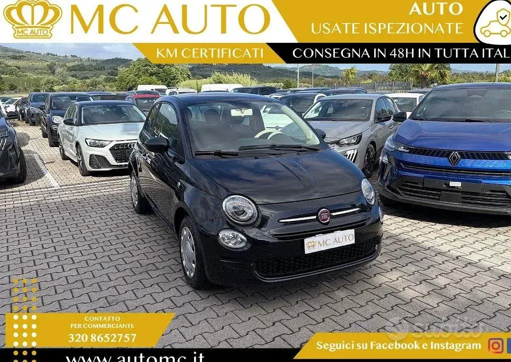 Usata Fiat 500 69 CV (50 kW) 2023 Nero Utilitaria