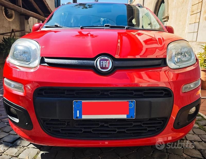 Usata Fiat Panda Easy 2018 Rosso Utilitaria