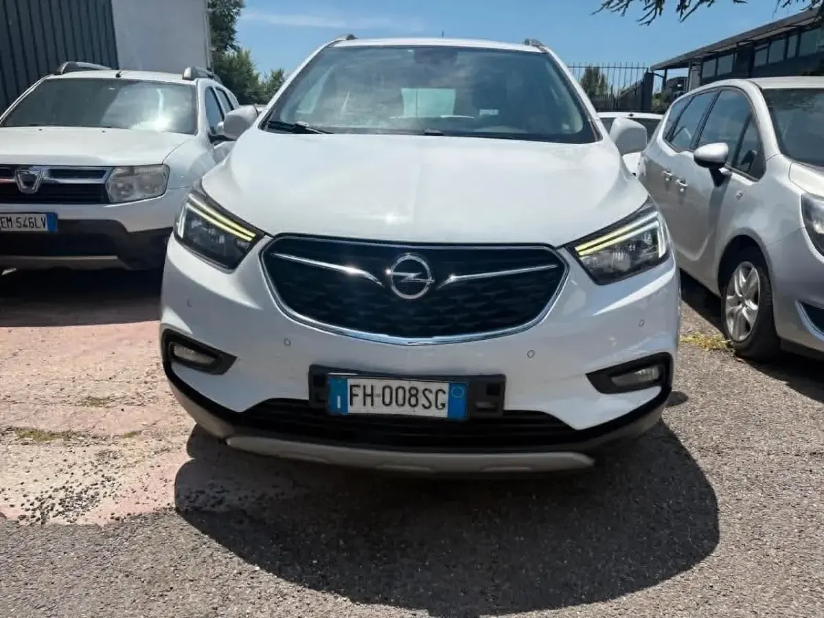 Usata Opel Mokka X 140 CV (102 kW) 2017 Bianco SUV