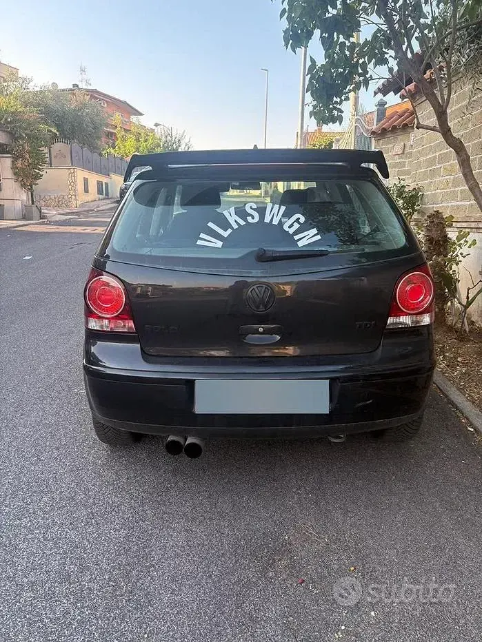 Usata VW Polo 69 CV (50 kW) 2006 Nero Utilitaria