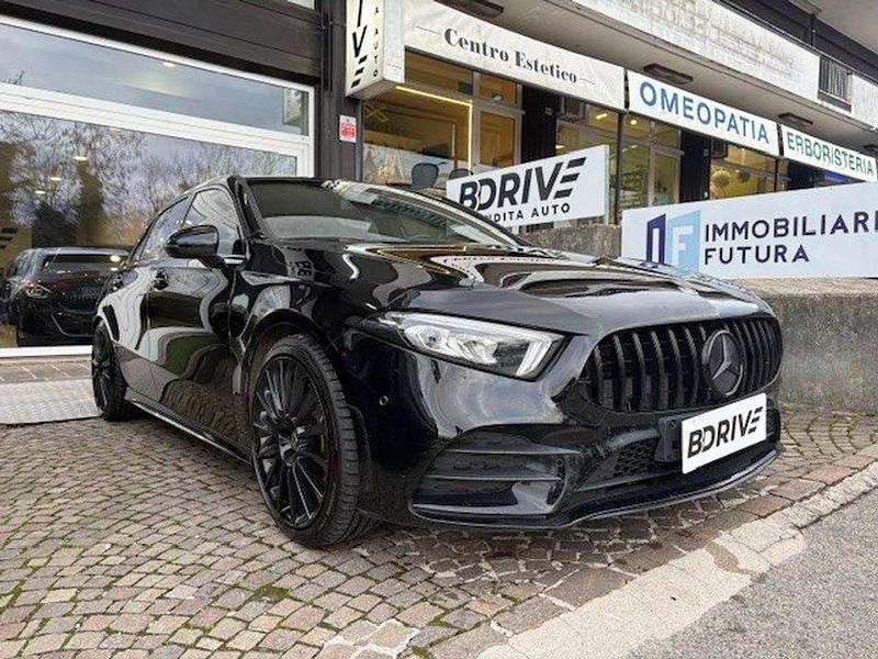 Usata Mercedes A200 AMG 150 CV (110 kW) 2020 Nero Berlina