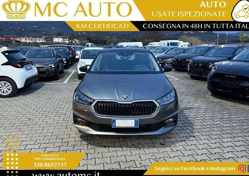 Usata Skoda Fabia Style 95 CV (69 kW) 2025 Grigio scuro Utilitaria