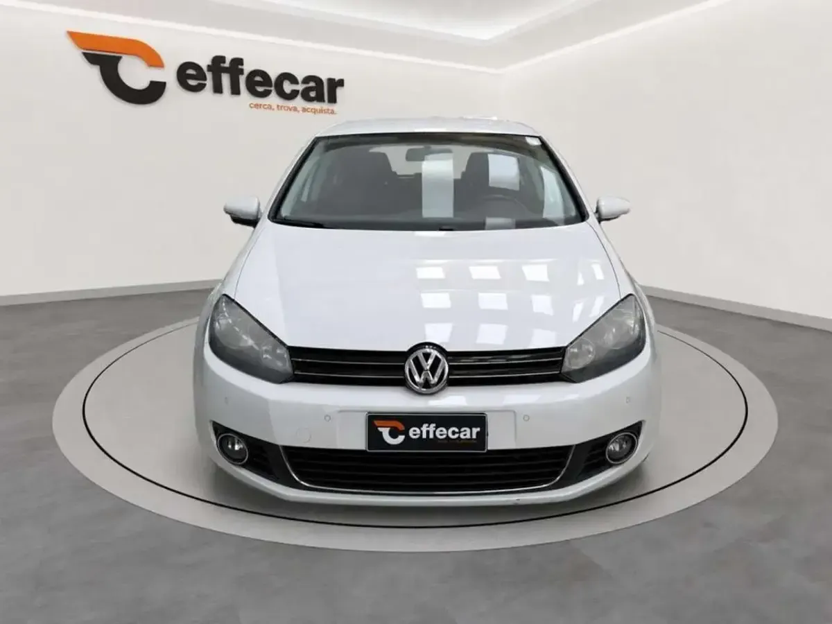 Usata VW Golf VI Highline 140 CV (102 kW) 2011 Bianco Utilitaria