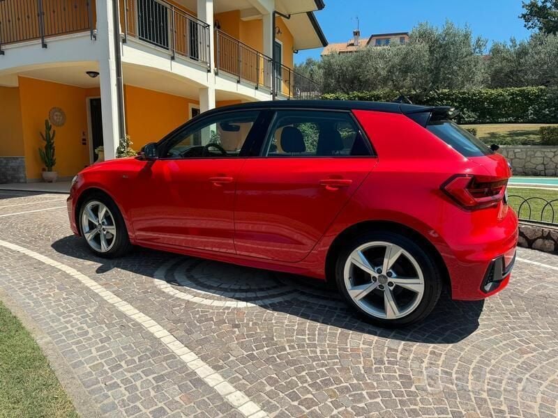 Usata Audi A1 S-Line 95 CV (69 kW) 2020 Rosso Utilitaria