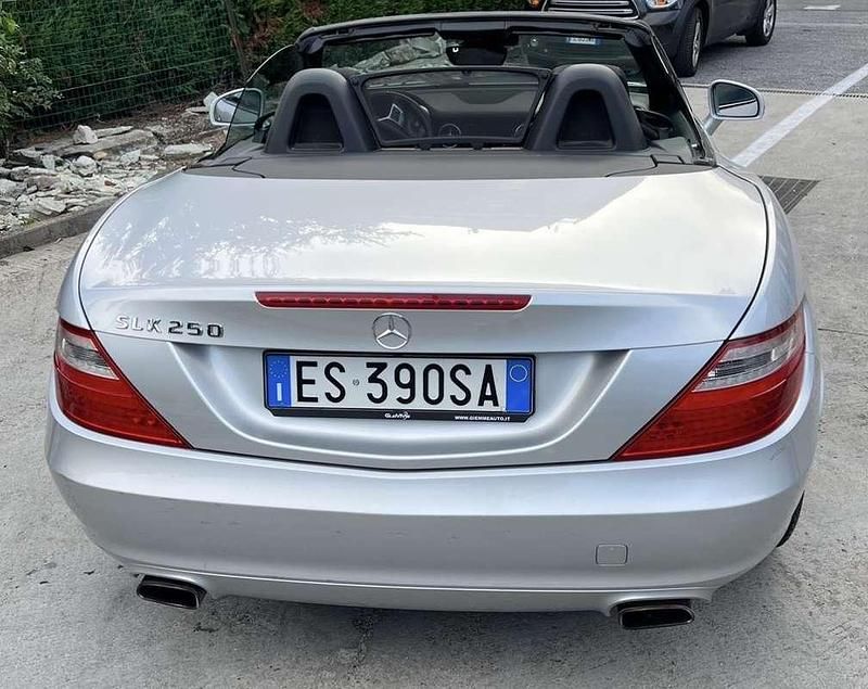 Usata Mercedes SLK250 Premium 204 CV (150 kW) 2013 Grigio Cabrio