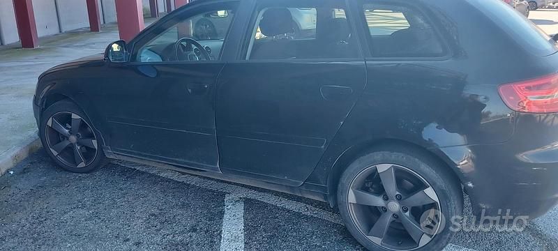 Usata Audi A3 2010 Nero Utilitaria