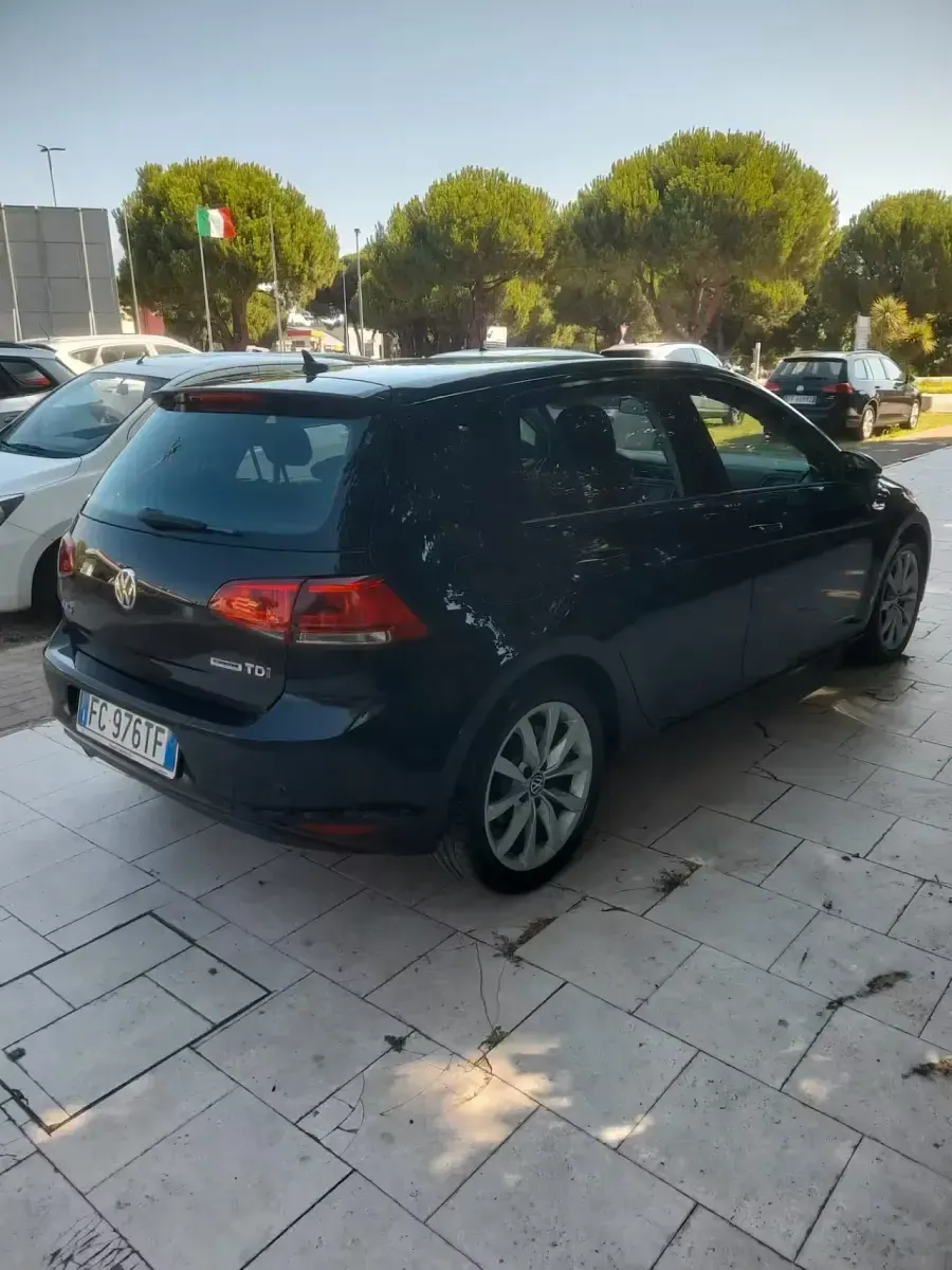 Usata VW Golf VII Highline 110 CV (80 kW) 2016 Nero Berlina