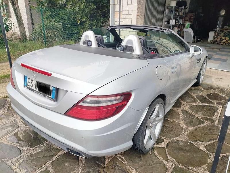 Usata Mercedes SLK200 Premium 184 CV (135 kW) 2013 Argento Cabrio