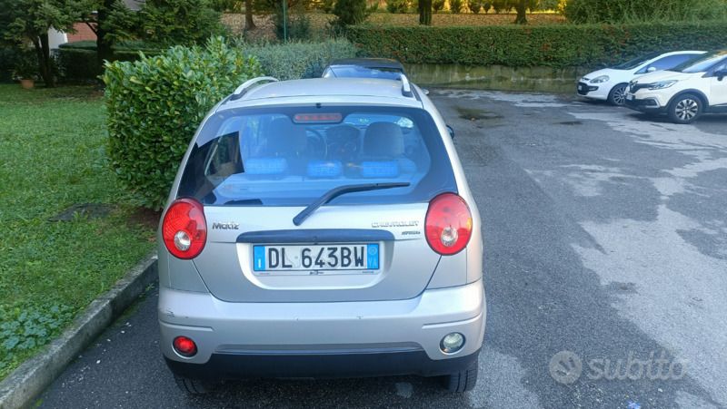 Usata Chevrolet Matiz 51 CV (37 kW) 2008 Grigio Utilitaria