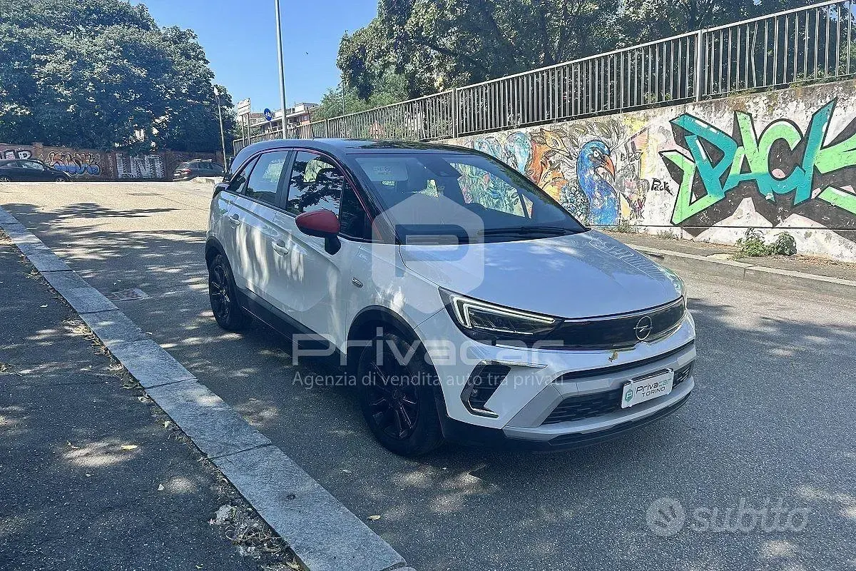 Usata Opel Crossland GS Line 83 CV (61 kW) 2021 Bianco SUV