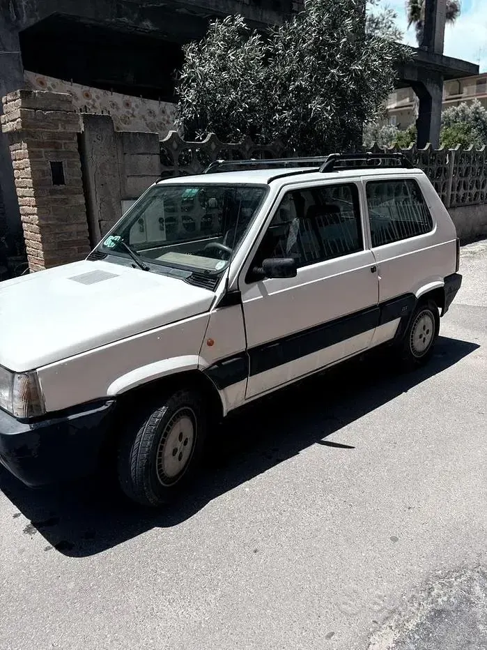 Usata Fiat Panda 1996 Bianco Utilitaria
