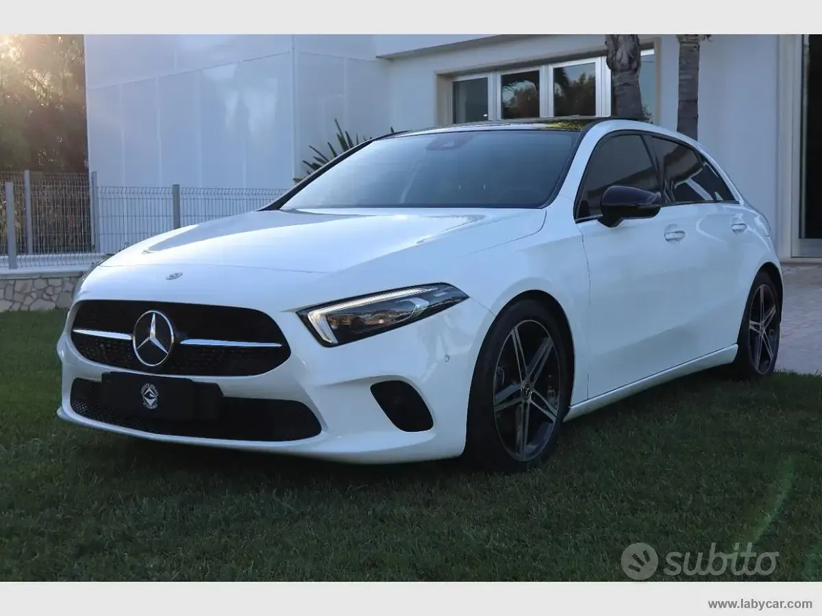 Usata Mercedes A200 150 CV (110 kW) 2021 Bianco Berlina