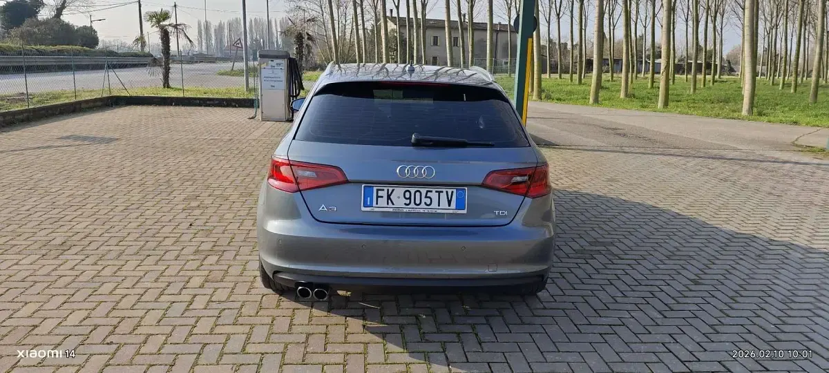 Usata Audi A3 Ambition 150 CV (110 kW) 2016 Grigio Berlina