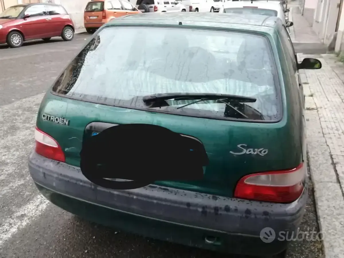 Usata Citroën Saxo 60 CV (44 kW) 2001 Verde Utilitaria