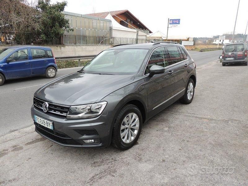 Usata VW Tiguan Business 150 CV (110 kW) 2018 Grigio SUV