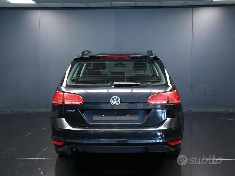 Usata VW Golf VII Comfortline 110 CV (80 kW) 2016 Nero Station wagon