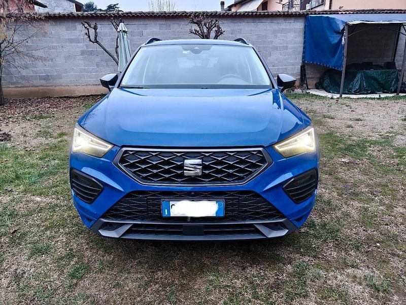 Usata Seat Ateca 4Drive 150 CV (110 kW) 2021 Blu SUV